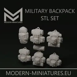 Military Backpack set Military stowage