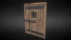 Old Wooden Door 01
