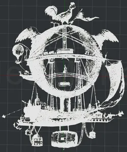 Steampunk V2 2D Wall Art