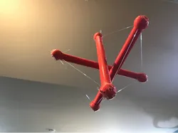 Tensegrity - prints in place with removable supports