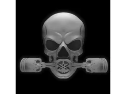 yamaha skull piston