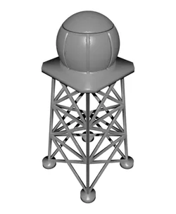 1:400 Ground Radar Radome