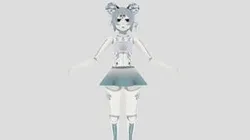 Celestial Ice Doll - Stylized Character Model