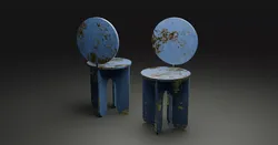 Chair01 Low-poly 3D model