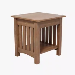 Classic Mission End Table 3D model