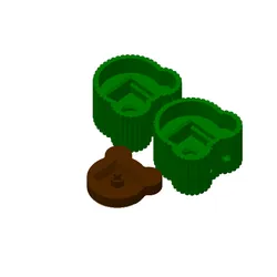 Cute Clicker Donuts Collection pt.5 | No AMS | Print-in-place | Support-free