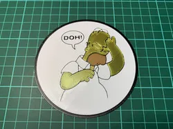 D'oh Drinks Coaster