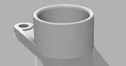 fish rod holder butt cup