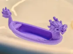 Fișiere pentru imprimante 3D | Fișier 3MF | 端午节|可以浮在水上的龙舟