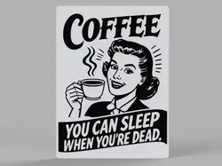 Fun Coffee Poster
