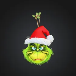 Grinch Ornament