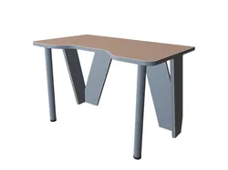 Home Decorations & Ornaments STL Descărcare - Modern Ergonomic Office Desk - MeAmelia