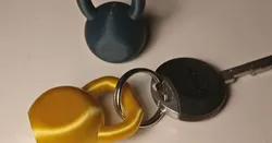 Kettlebell Keychain