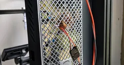 Mean Well LRS-350 PSU Cover - Fanless - Exact dimensions and connector indicators, NO LOGO