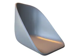 Other STL Descărcare - Modern Sculptural Lounge Chair - MeAmelia