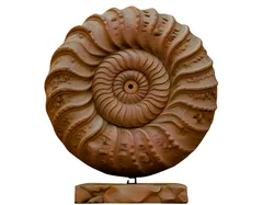 Other STL تنزيل - Detailed Ammonite Fossil Sculpture - YehBoy