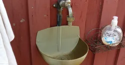 Outdoor sink