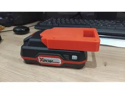 Parkside 20V battery wall/desk mount