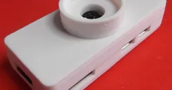 Pi ZeroW case with screws and CS mount