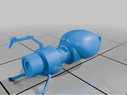 Portal Gun Keychain