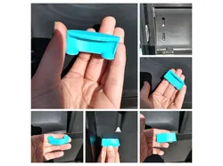 RV 511 Retro Screen Door Handle Exterior