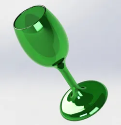 Small White Wine Glass