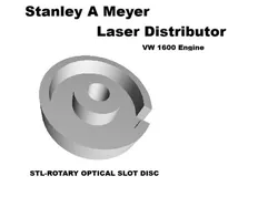 Stanley A Meyer  vw 1600  STL-ROTARY OPTICAL SLOT DISC