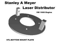Stanley Meyer Laser Distributor STL-BOTTOM MOUNT PLATE (1) vw