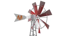 Wind Mill  Low-poly 3D model