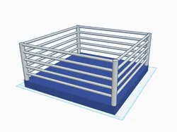مجاني Other STL تنزيل - Bayblade Boxing Ring - TrashyPrinting