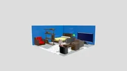 3DRoom Substance Painter Practice