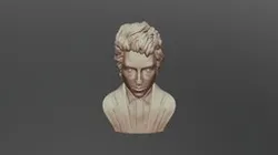 Bob Dylan 3D sculpture Ready to 3D print
