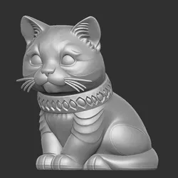 Cat Cute 2 3D print model