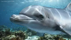Dolphin Rigged For Blender Animated Set 3D model
