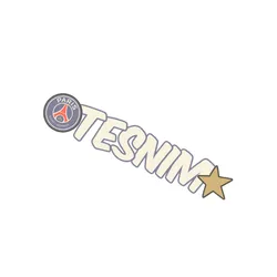 First name LED TO ASSEMBLE Tesnim PSG