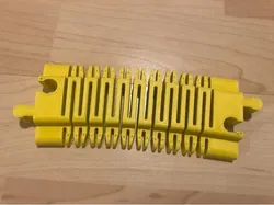 Flex track adapted to increase maximum possbile bending