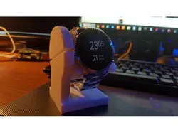 Fossil Q Explorist Charging Stand by tomgra REMIXED by Marco