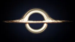 Gargantua Black Hole Accretion Disk Animated For Blender 3D model