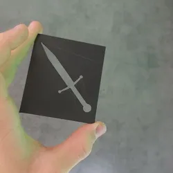 Knife stencil (Dart)/Knife stencil (Dart)