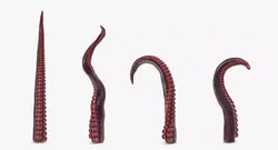 Octopus Tentacle Animated 3D model