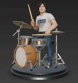 Phill Rudd-AC DC-