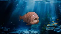 Realistic Fangtooth Fish 3D model