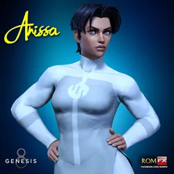 RFX Anissa Invencible For G8F And G81F 3D model