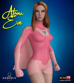 RFX Atom Eve Invencible For G8F And G81F 3D model