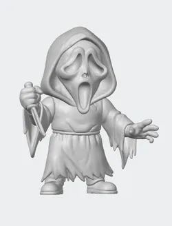 Scream horror movie figurin