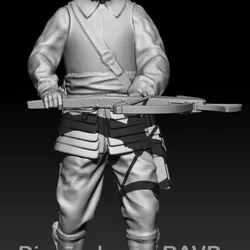 SPANISH SOLDIER WITH CROSSBOW