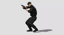 SWAT Commando Character 3D model