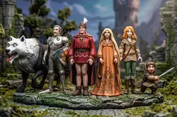 The Flight of Dragons - Ultimate Hero Miniature Pack 3D print model