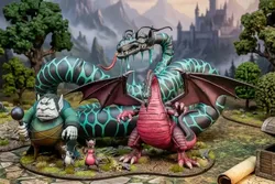 The Flight of Dragons - Ultimate Monster Miniature Pack 3D print model