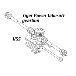 Tiger Power take-off gearbox 1/35